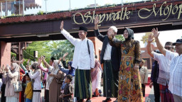 Lepas Ratusan Santri Kembali ke Pondok, Berikut Pesan Wali Kota Mojokerto