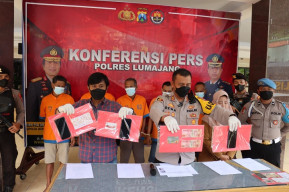 5 Pelaku Judi Online di Lumajang Dibekuk