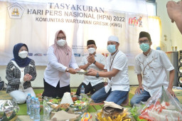 Dihadiri Wabup dan Ketua DPRD, KWG Gelar Tasyakuran Peringatan HPN 2022
