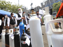Stasiun Pengisian Oksigen Gratis Buka 24 Jam di Surabaya Raya
