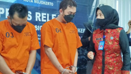 BNN Kota Mojokerto Tangkap Dua Bandar Sabu