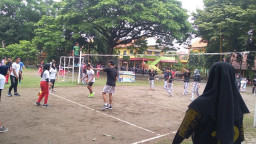 GLASS MATCH 2021 di Lingkungan Sekolah Puri Tumbuhkan Solidaritas dan Sportifitas