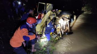 Truk Pengangkut Tebu Terseret Banjir, Satu Selamat 4 Orang Dalam Pencarian