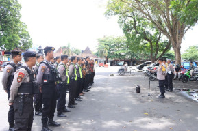 Jelang Kampanye Pemilu 2024, Polres Blitar Siagakan dengan Multi Pengamanan
