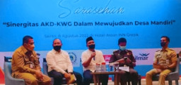 Ketua DPRD Gresik Minta Semua Desa Menjadi Desa Mandiri