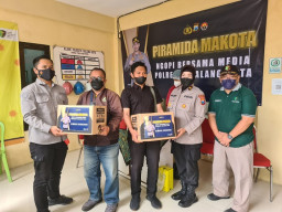 Jalin Sinergitas Untuk Harkamtibmas, Polresta Malang Kota Kembali Gelar PIRAMIDA dan Vaksinasi Booster Awak Media