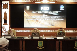 FGD Perwali Kerjasama Media, Diskominfo Serap Masukan Awak Media