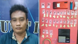 Pengemis di Jombang Terciduk Simpan 25 Paket Sabu Siap Edar, Ngaku Dapat Dari Orang Lapas Jatim