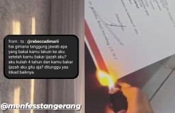 Viral! Gegara Helm, Wanita Ini Bakar Ijazah Asli Kekasihnya: Bisa Dipidana Maksimal 10 Tahun Penjara
