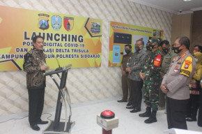 Polresta Sidorajo Launching Aplikasi Delta Trisula