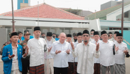 Diiringi Santri Jawa Timur, Doddy Dwi Nugroho Daftar Caleg DPD RI