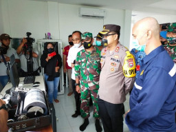 Kapolres Lumajang Pantau Aktivitas Vulkanik Gunung Semeru