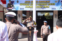 Siap-siap Polres Blitar Kota Gelar Operasi Zebra Semeru 2023