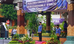Pemkab Mojokerto Gelar Upacara Peringatan HUT KORPRI dan Hari Kesehatan Nasional