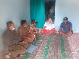 Pemkab Mojokerto Santuni Keluarga Anak Tewas Tenggelam