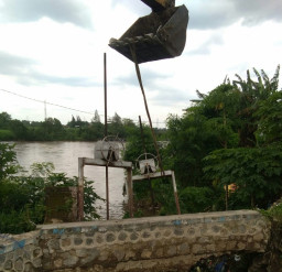 1,7 Hektar Lahan Pertanian Jetis Rusak Terkikis Aliran Sungai