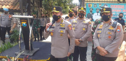 Irwasum Mabes Polri Kunjungi Polres Blitar dan Polres Blitar Kota