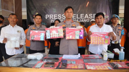 Polres Lumajang Ungkap 10 Kasus dan Amankan 11 Tersangka