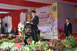 Pemkab Tulungagung Gelar Upacara Peringati Hari Jadi Ke-78 Pemprov Jatim