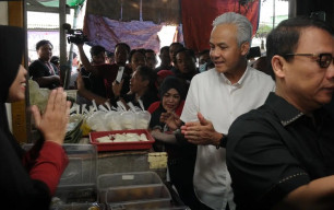 Restui dan Doakan Ganjar Jadi Presiden, Para Pedagang Minta Harga Kedelai Ditinjau