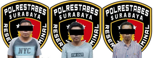 3 Pelaku Curanmor di Surabaya kembali Dibekuk Petugas