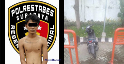 Satreskrim Polrestabes Surabaya Berhasil Mengamankan Pelaku Curanmor