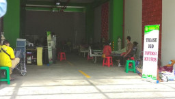 Overload, RSI Siti Hajar Sulap Tempat Parkir jadi Ruang Perawatan