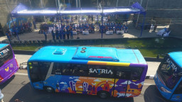Wali Kota Kediri Jajal Bus Satria Keliling Kota Kediri