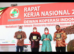 Rakernas Dekopin 2021 Gagas Digitalisasi Koperasi