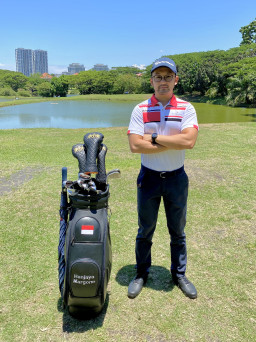 Hanjaya Indra Margono, Bermain Golf Sekaligus Menemukan Relasi Bisnis