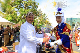 Wali Kota Pimpin Upacara Hari Jadi Madiun