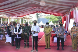 Tidak Sampai 1 Jam Presiden Jokowi Kunjungi Kota Blitar