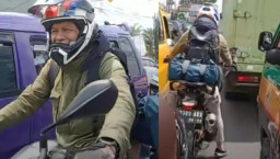 Netizen Salfok, Pajak Motor BMW Ariel Noah Mati Saat Mudik Lebaran