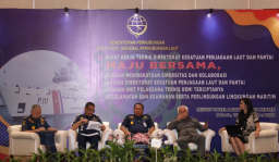 Optimalkan Keselamatan dan Keamanan Pelayaran, KPLP Perkuat Kolaborasi dan Sinergitas Jajaran di UPT