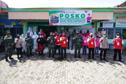 Pangkogabwilhan II  Kunjungi Kampung Tangguh