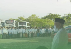 Pulangkan Santri, Ponpes Tebuireng Jombang Sewa 40 Bus