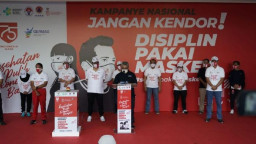 Cegah Corona, Kemenkes Gelar Kampanye Disiplinkan Pakai Masker