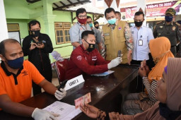 Gandeng PT POS Indonesia, Pemkab Mojokerto Cairkan BLT 