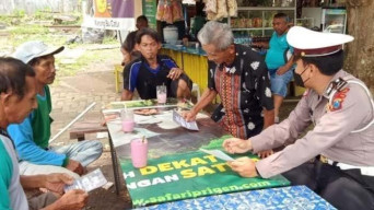 Satlantas Polres Pasuruan Giatkan Edukasi, Beri Rasa Aman pada Masyarakat