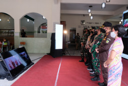 Warga Surabaya Disuntik Vaksin Dosis Pertama Capai 97,5 Persen