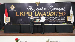 BPK Jatim Terima Penyerahan 38 LKPD TA 2022