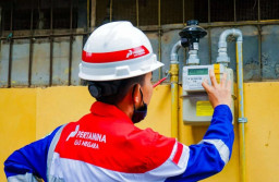 Jumlah Pelanggan Jargas di Kota Probolinggo Berkurang