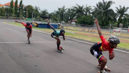 Atlet Sepatu Roda Surabaya Boyong 2 Emas di POPDA XIII