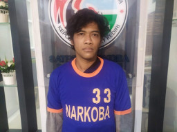 Pengedar Sabu di Kediri Digerebek Polisi