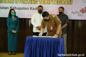 Mas Bup Ditho Target Tahun 2022 Kabupaten Kediri Bebas Stunting