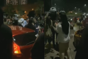 Viral! Demi Biduan, Suami Ketahuan Selingkuh dan Tabrak Istri Sah