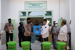 Polres Sumenep Bentuk Pesantren Tangguh Covid-19