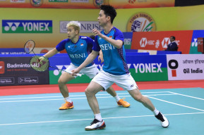 Bungkam Duo China di India Open, Kevin Sanjaya/Marcus Gideon Melaju ke Perempat Final
