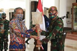 TMMD Bangun Tujuh Titik di Desa Kedung Kembar Prambon