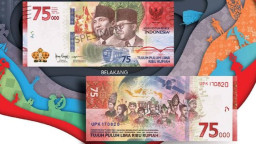 Pemalsu Uang Baru Rp75 Ribu Dijerat Pidana 15 Tahun